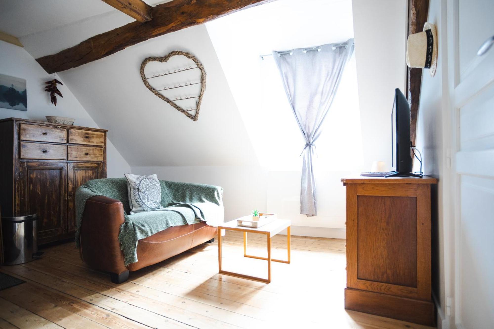 La Villa Au Petit Bonheur Honfleur Ruang foto